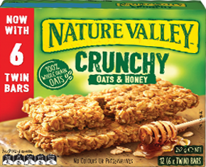 Nature Valley Crunchy Oats Honey Snack Bars