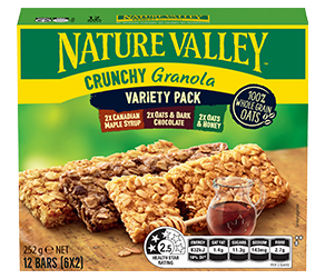 Nature Valley Crunchy Granola Variety Pack package