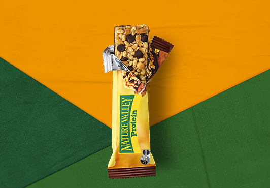 open package of Nature Valley Protein bars